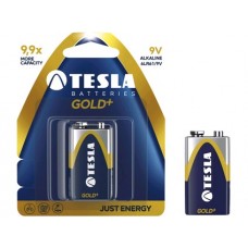 Baterie TESLA 9V GOLD+